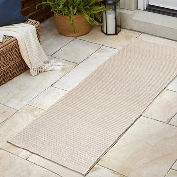 Aarhus Minimalist Scandi Striped Area Rug